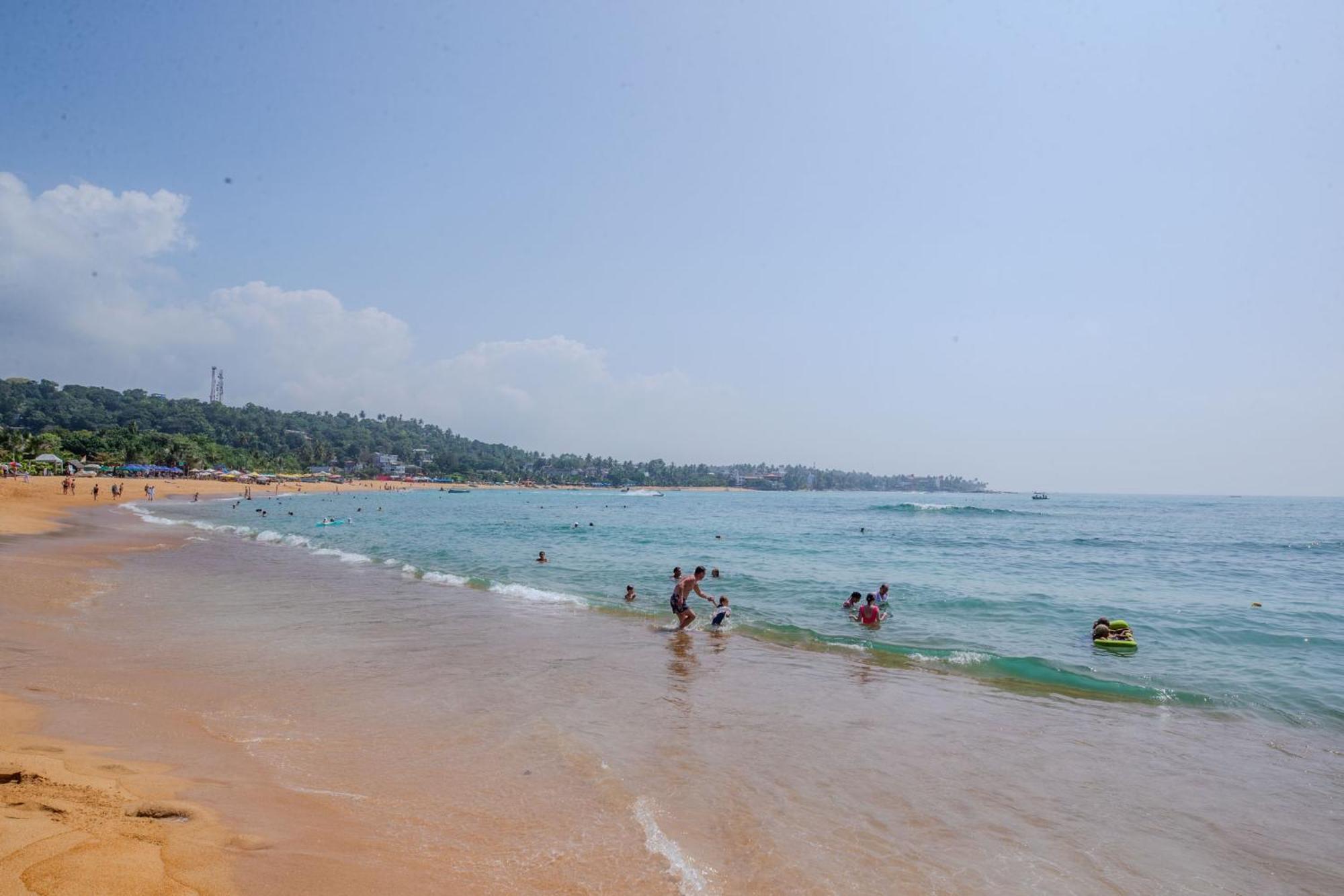The Waves Unawatuna Esterno foto